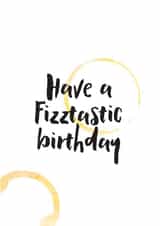 birthday prosecco Birthday Card 32317 created by Bonnie Blackbird