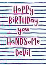 for him Birthday Card 3827 created by Wink Design - Michelle Roberts