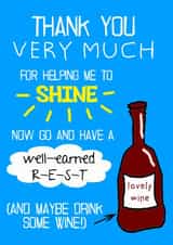 thanks teacher Thank You Card 7166 created by Giddy Kipper