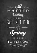 inspirational spring Thinking of you Card 26836 created by LATTE DESIGN