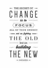 socrates overcoming Thinking of you Card 4429 created by LATTE DESIGN