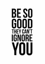 inspirational inspiring New Job Card 4432 created by LATTE DESIGN