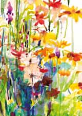 flowers birthday Card 29293 created by Diana Fegredo