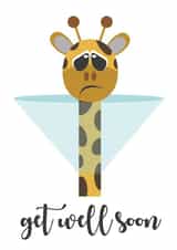 sick unwell Get Well Card 10012 created by Maria McGregor