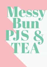 messy bun Just because Card 4687 created by Coupole Carnaby