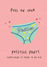 inspirational everything Good Luck Card 4692 created by Coupole Carnaby