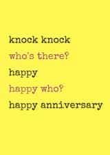 funny cheese Anniversary Card 29502 created by Hedge & Hog Prints