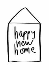 Happy New Home Card created by Sweetlove Press