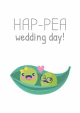 HAP-PEA wedding day! created by Sunnyside Design