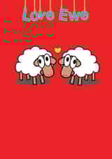 sheep love Card 32625 created by Anna Green
