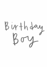 boy Male Birthday Card 10166 created by Old English Company