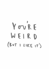 Male Female Love & Friendship Card 32532 created by Old English Company