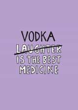 vodka cheer Thinking of you Card 10142 created by Kerry Stewart