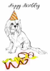 happy dog Birthday Card 32251 created by Amy Cockcroft