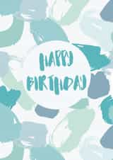 contemporary Male Birthday Card 32836 created by Mint & Mustard