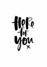 here for Thinking of you Card 10546 created by Too Wordy