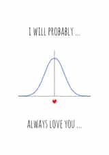 love maths Anniversary Card 32772 created by Alchemy & Thistle