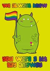 gay homosexual Card 32933 created by Cheeky Little Scamps