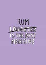 rum better Get Well Card 10144 created by Kerry Stewart