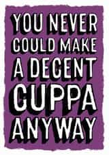 work sorry Leaving Card 9880 created by Jon Hall Design