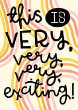 This is Exciting Positive Card created by Oh, Laura