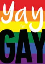 yay gay Just because Card 10335 created by James Ryan