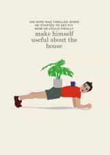 man husband Birthday Card 33069 created by Tess Cards