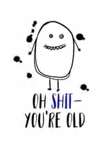 shit old Birthday Card 8434 created by Parsy Designs