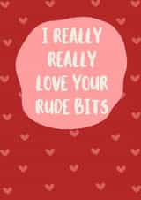 I really really like your rude bits card created by Parsy Designs
