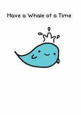 funny humour Just because Card 9832 created by Cat Flap Cards