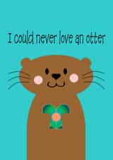otter love Card 33260 created by Jennifer Jahromi