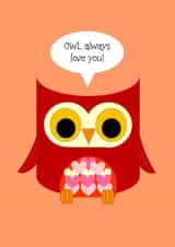 owl cute+owl Card 33264 created by Jennifer Jahromi