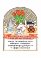 teapots birthday Card 33268 created by Jennifer Jahromi