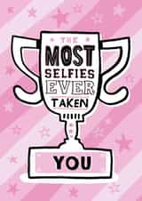 selfie vain Love & Friendship Card 11051 created by Tommy Human