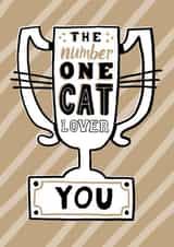 cat feline Birthday Card 11055 created by Tommy Human