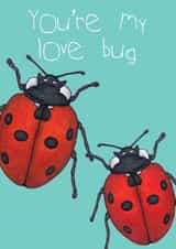 love ladybird Card 33232 created by Charlie - Cherry Pie Lane