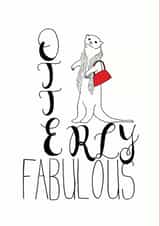 otter birthday Card 33370 created by The Sassy Slug