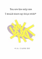 boyfriend girlfriend Love & Friendship Card 29507 created by Hedge & Hog Prints