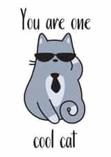 cute cat Congratulations Card 33060 created by Emma M. Ezzie