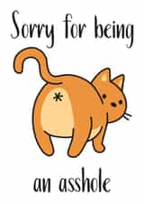 sorry funny Sorry Card 10862 created by Emma M. Ezzie