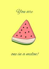 watermelon melon Card 29509 created by Hedge & Hog Prints