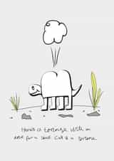 tortoise arse Card 29696 created by Quite Like That