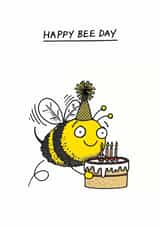bee cute Birthday Card 9526 created by Cardinky