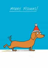 rude funny Christmas Card 9529 created by Cardinky