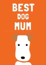 Dog Terrier Love & Friendship Card 11104 created by Forever Foxed