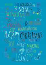 son male Christmas Card 27967 created by Love and Happy Stuff
