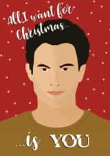 All I Want For Christmas Is You Christmas Card created by Sweetlove Press