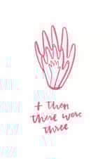 newborn pregnant New Baby Card 4456 created by Bee Davies