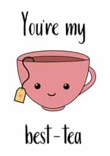 bestie best Love & Friendship Card 10866 created by Emma M. Ezzie