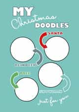 Illustration Modern Christmas Card 32101 created by Jodie Gaul & Co